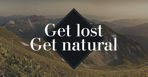 Get Lost. Get Natural
