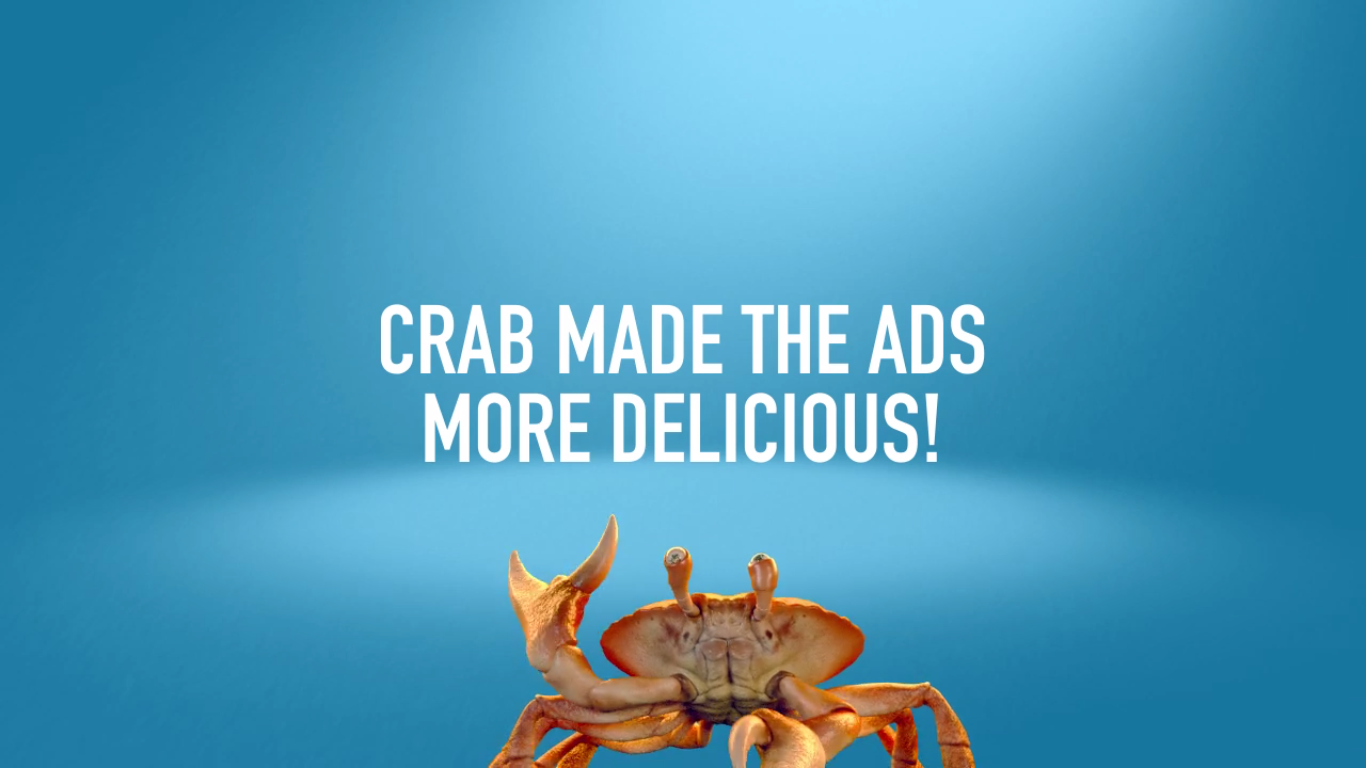 Add crab to ad